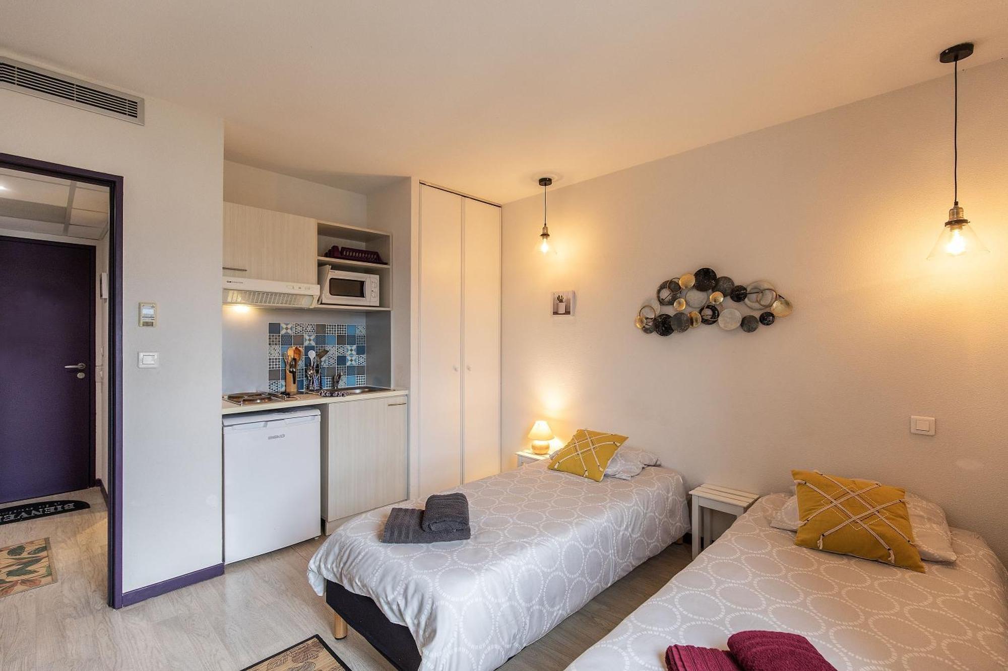 Tithome 1 - Gare, Centre Ville, Vue Montagne Et Chateau Lourdes Esterno foto